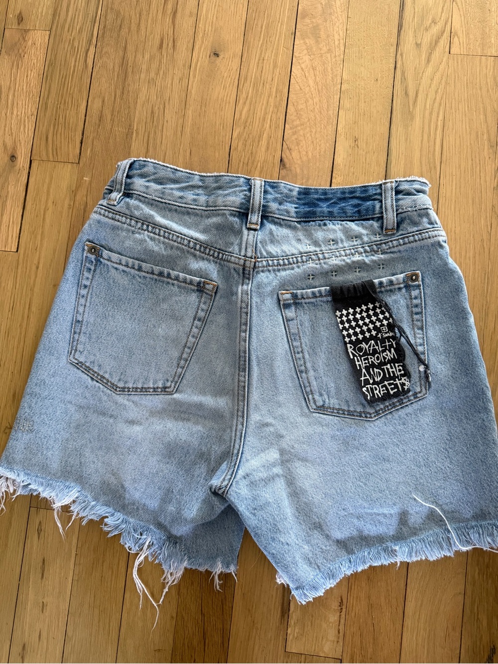 Ksubi Racer Shorts Denim Vintage Nights - Picture 2 of 4